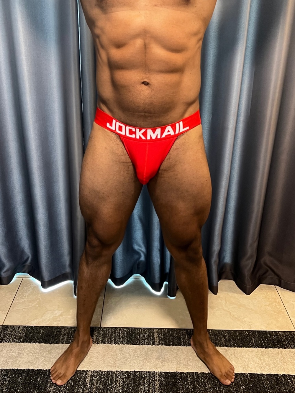 Men's Jockmail Red Jock XXL